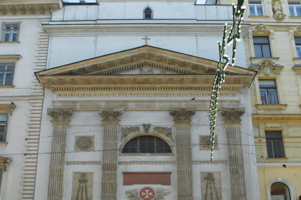 Malteserkirche in Wien von Außen