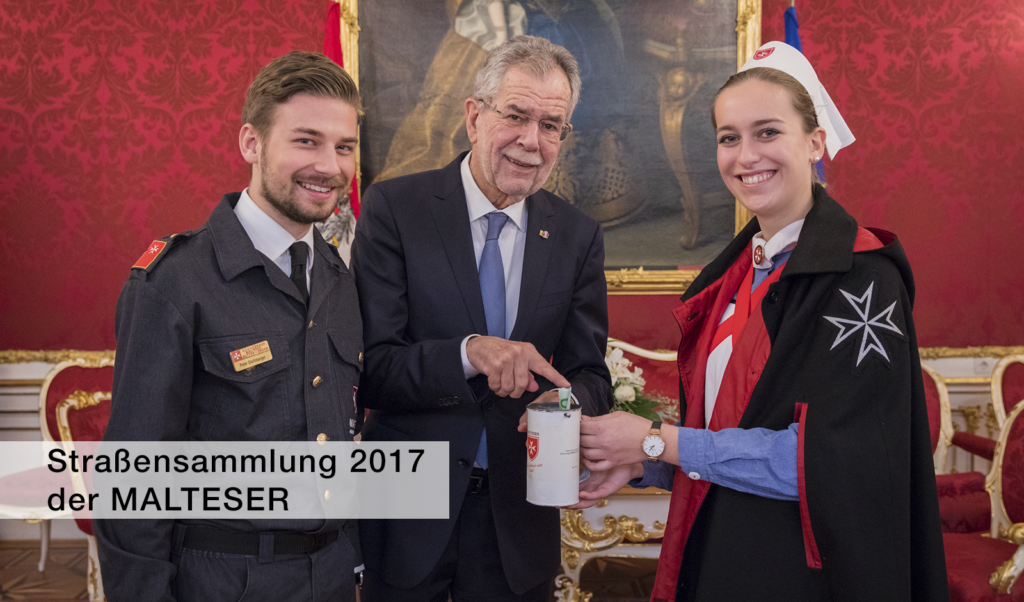Presseaussendung Straßensammlung der MALTESER 2017 Souveräner