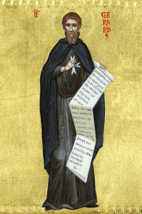 Seliger Gerhard Gründer des Ordens des Heiligen Johannes Welttage SMRO