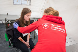 Malteser Bundesübung 2019 Veranstaltung EMT Training Johanniter Samariter FFW Steyregg