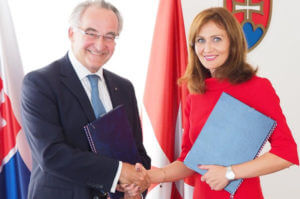Memorandum of Understanding Zusammenarbeit Gesundheitsministerium Slowakei Malteserorden Veranstaltung