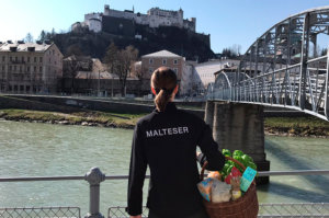 Malteser Salzburg Einkaufsdienst Lieferservice TB NEU