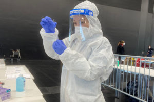 Malteser Salzburg Massentests Messezentrum 2