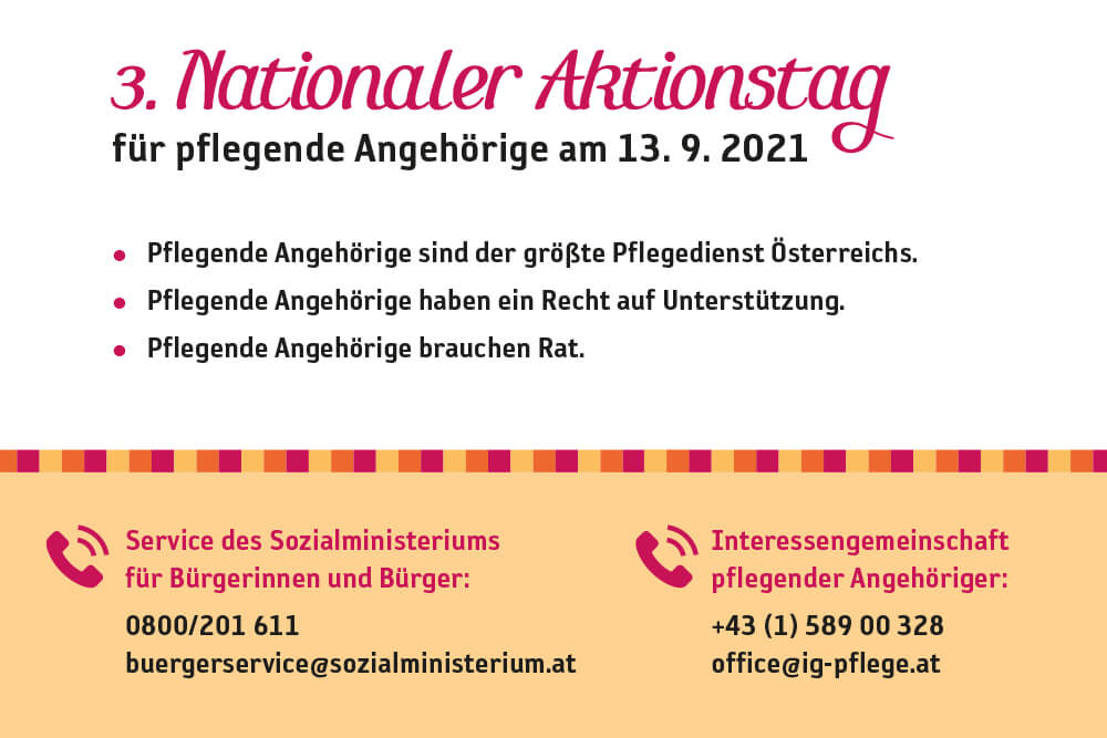 Dritter Aktionstag fuer pflegende Angehoerige 2