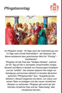 Christliche Feiertage HP Pfingstsonntag