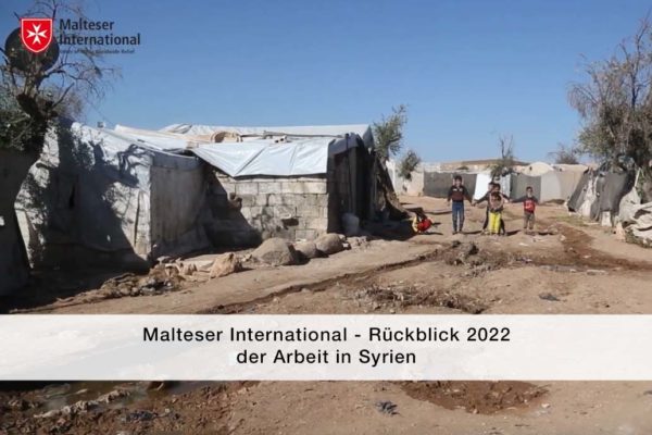 Titelbild Malteser International Rueckblick Syrien 2022