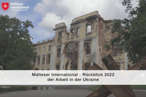 Titelbild Malteser International Rueckblick Ukraine 2022