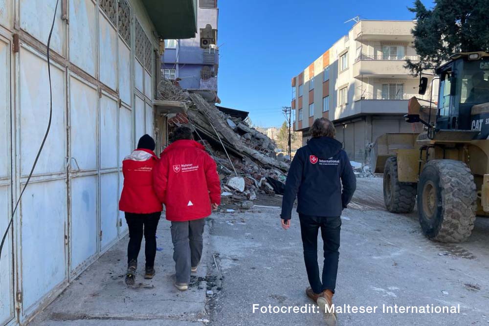 Malteser International Erdbeben Tuerkei Syrien 2023 05