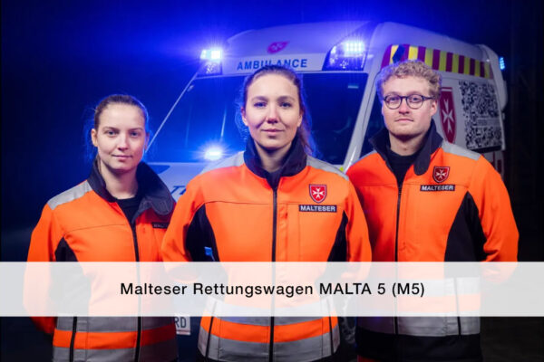 Titelbild Malteser Austria Rettungswagen M5