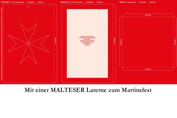 Malteserorden Laterne basteln 3