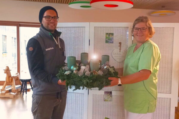 Malteser Kinderhilfe Adventkranz Bellaflora