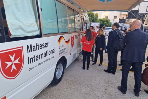 Malteser International Ministerin Schulze Besuch Libanon 2024