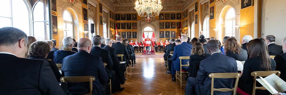 Malteserorden Rom Ansprache Grossmeister akkreditierter Korps BB