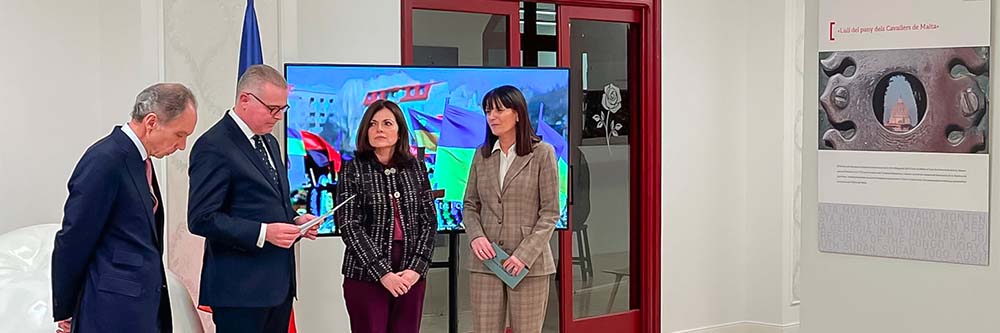 Malteserorden Rom Grosskomtur Fotoausstellung Andorra BB