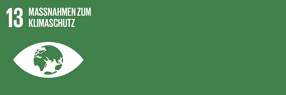 SDG Logo Ziel 13 Massnahmen zum Klimaschutz