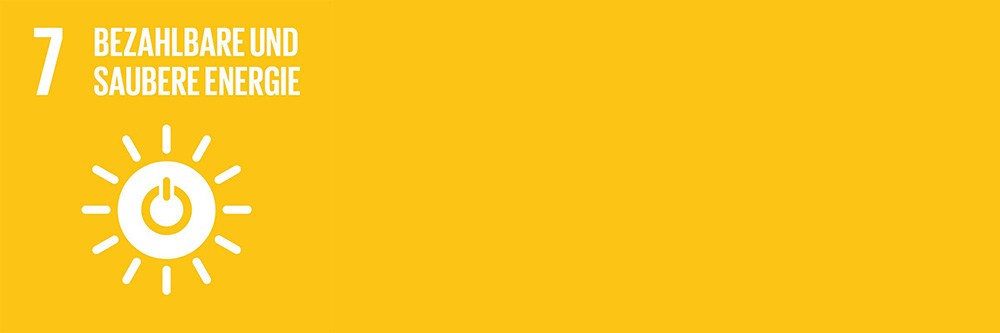 SDG Logo Ziel 7 Bezahlbare und saubere Energie