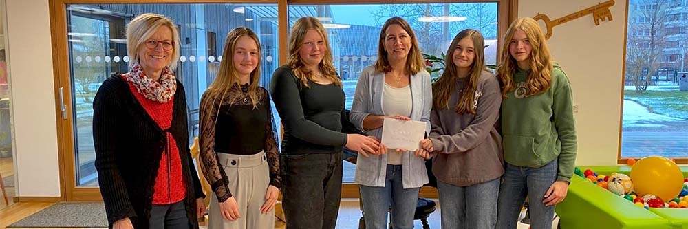 Malteser Kinderhilfe Spende NMS Seitenstetten Biberbach BB