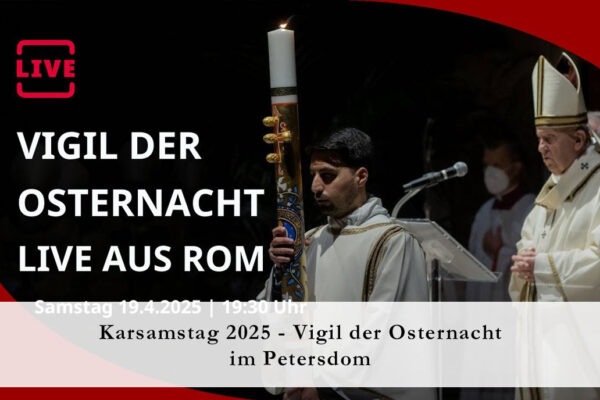 Titelbild Karsamstag Petersdom Papst Franziskus 2025