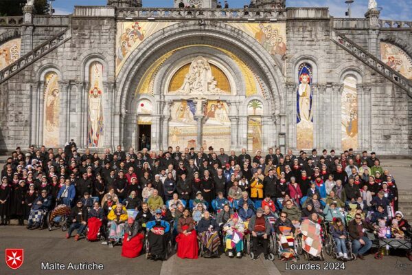 Malteserorden Rom Beginn Wallfahrt Lourdes 09