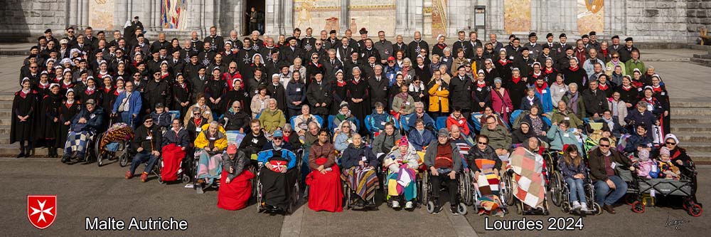 Malteserorden Rom Beginn Wallfahrt Lourdes BB