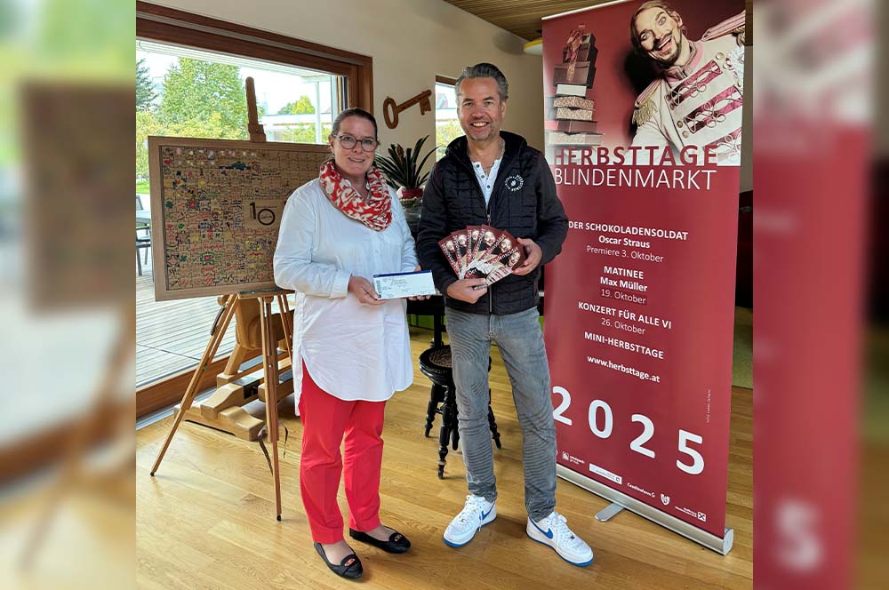 Malteser Kinderhilfe Spende Blindenmarkter Herbsttage Malteser Kinderhilfe Spende Blindenmarkter Herbsttage