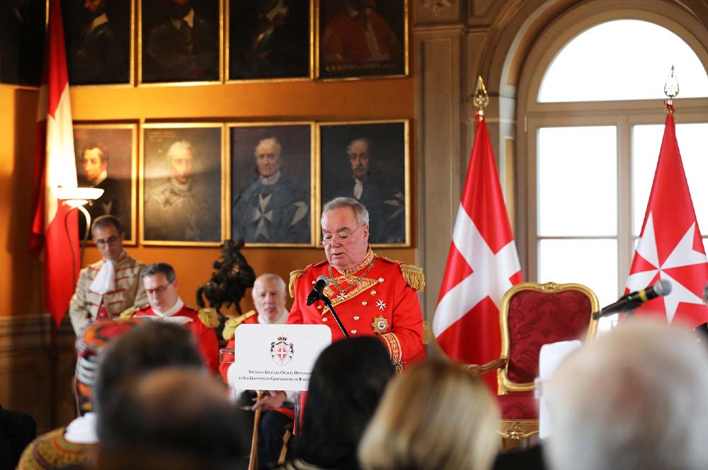 Malteserorden Rom Ansprache Grossmeister 05