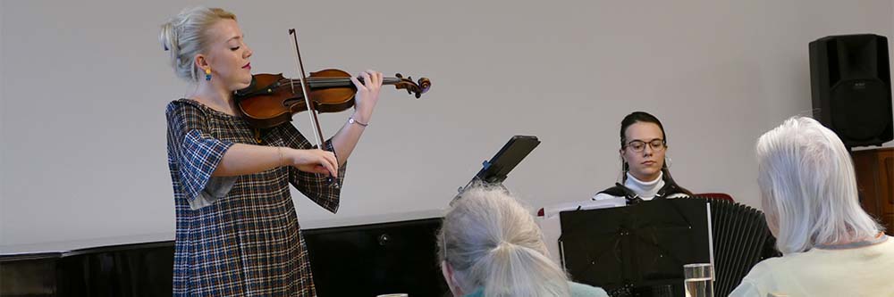 Malteser Ordenshaus Konzert Violine und Akkordeon BB