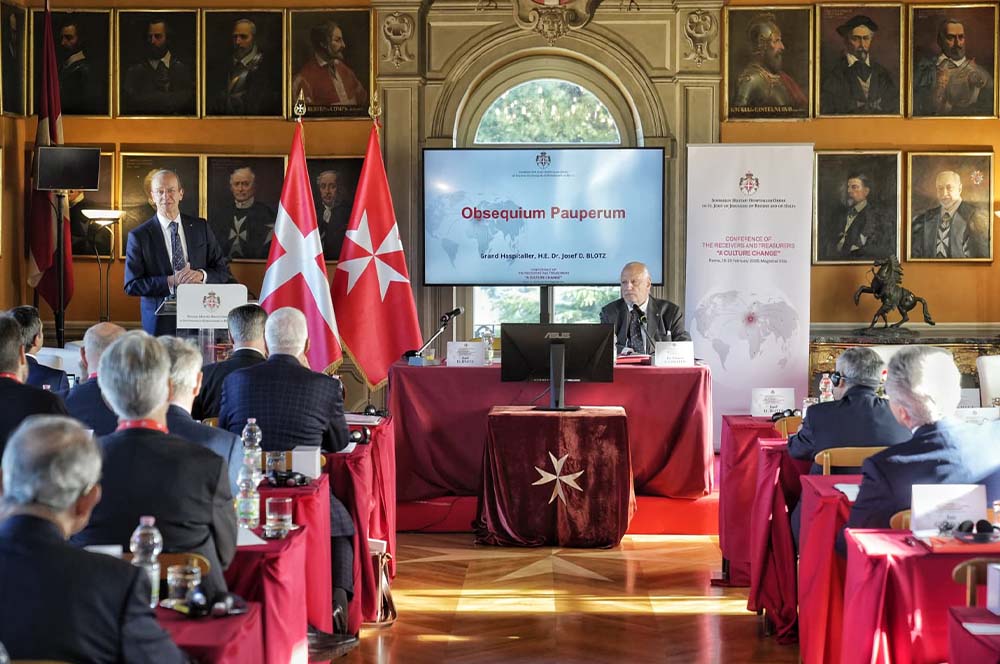 Malteserorden Rom Konferenz der Schatzmeister 18