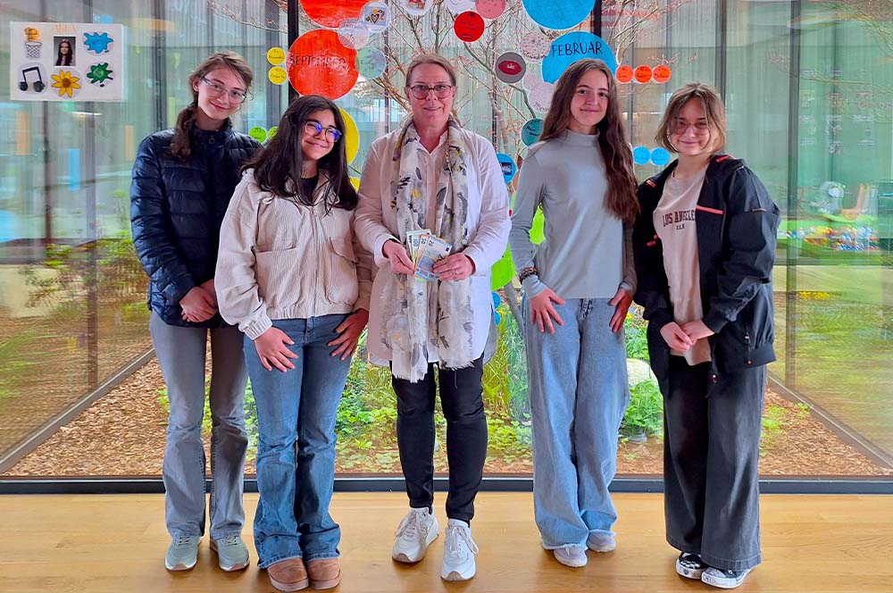 Malteser Kinderhilfe Spende Mittelschule Amstetten