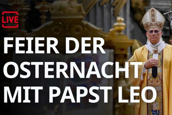 Titelbild Virgil in der Osternacht Papst Leo 2026