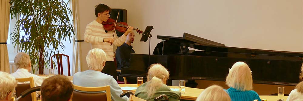 Malteser Ordenshaus Konzert Klavier und Violine BB
