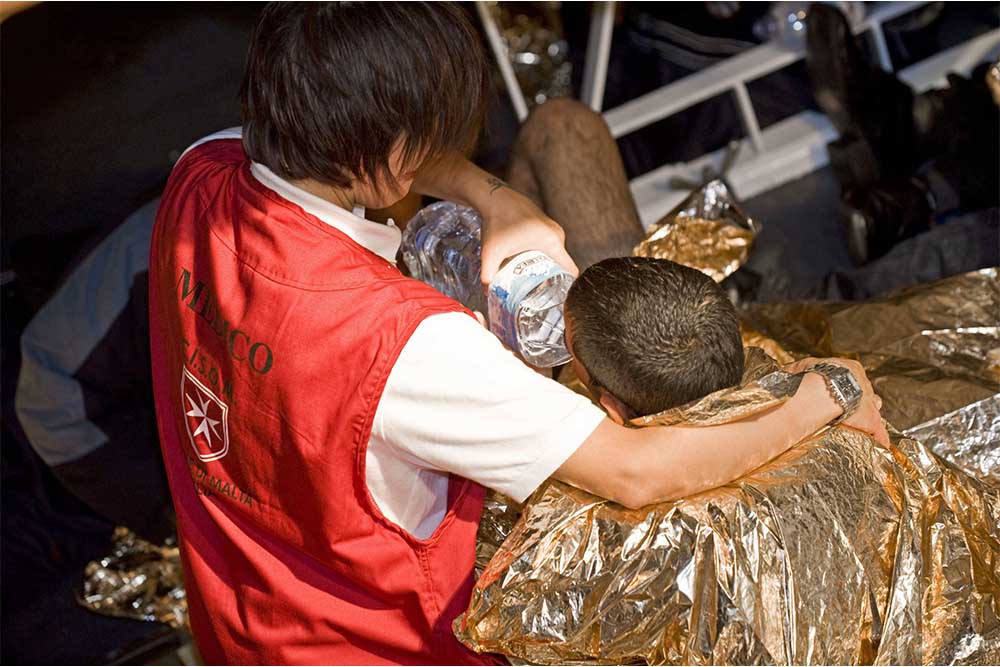 Malteserorden Rom Lampedusa Hilfe für Migranten 01 Malteserorden Rom Lampedusa Hilfe für Migranten 01