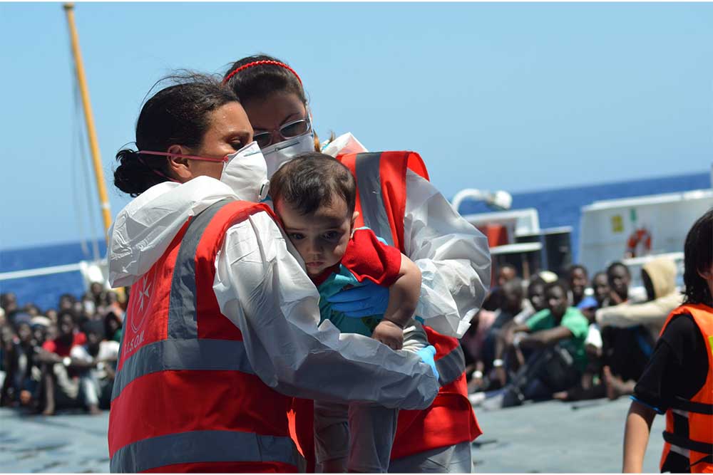 Malteserorden Rom Lampedusa Hilfe für Migranten 05 Malteserorden Rom Lampedusa Hilfe für Migranten 05