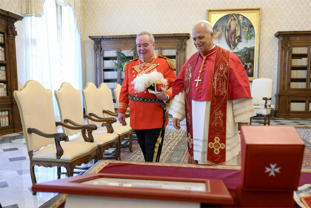 Malteserorden Rom Grossmeister Papst Geburtstag Malteserorden Rom Grossmeister Papst Geburtstag