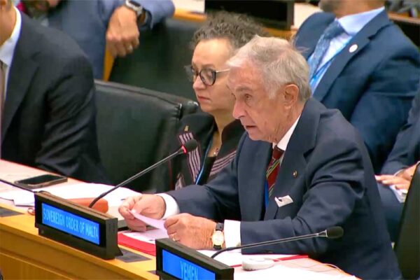 Malteserorden Rom Grosskanzler bei den Vereinten Nationen 10