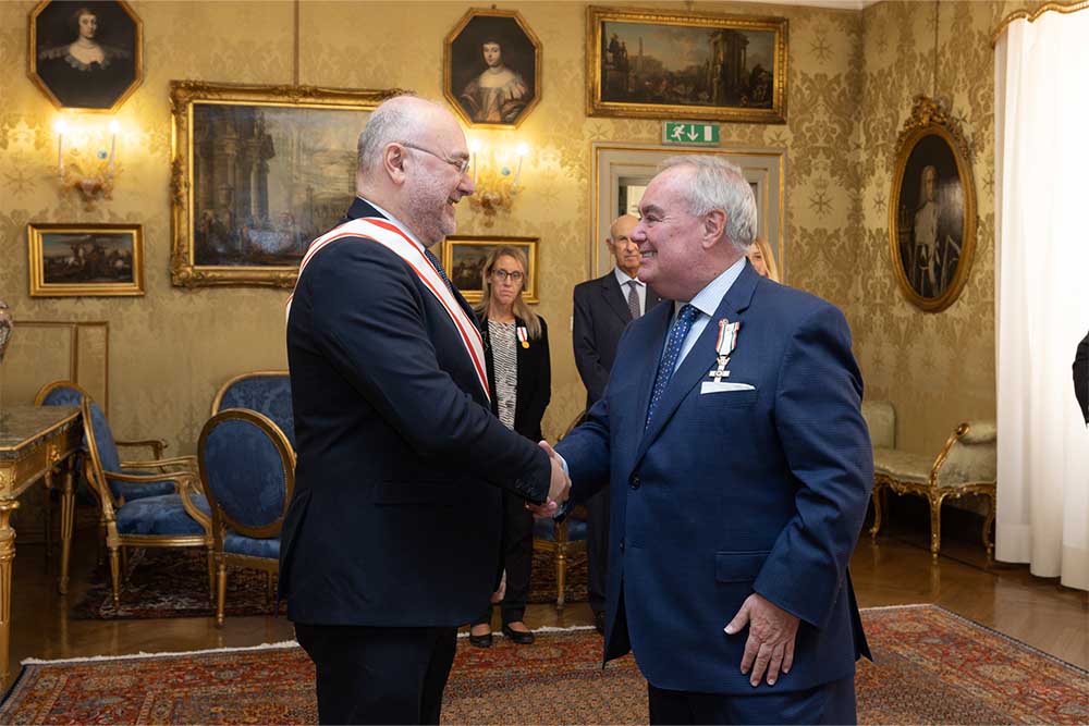 Malteserorden Rom Präsident Rotes Kreuz bei Großmeister 02