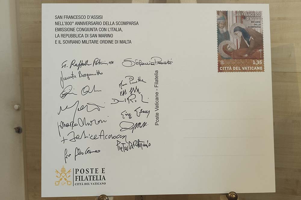Malteserorden Rom Sonderbriefmarke Franz von Assisi 02 Malteserorden Rom Sonderbriefmarke Franz von Assisi 02